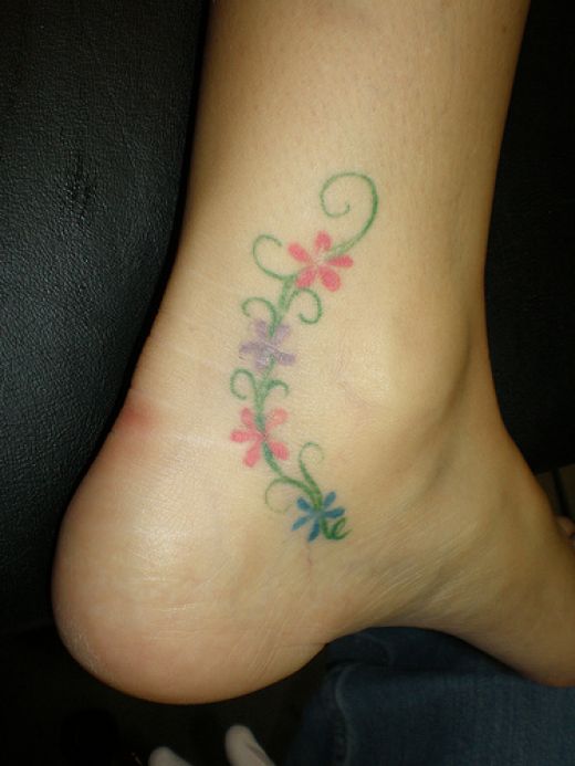 Celebrity-Ankle-Tattoo-Fashion-For-College-Girls